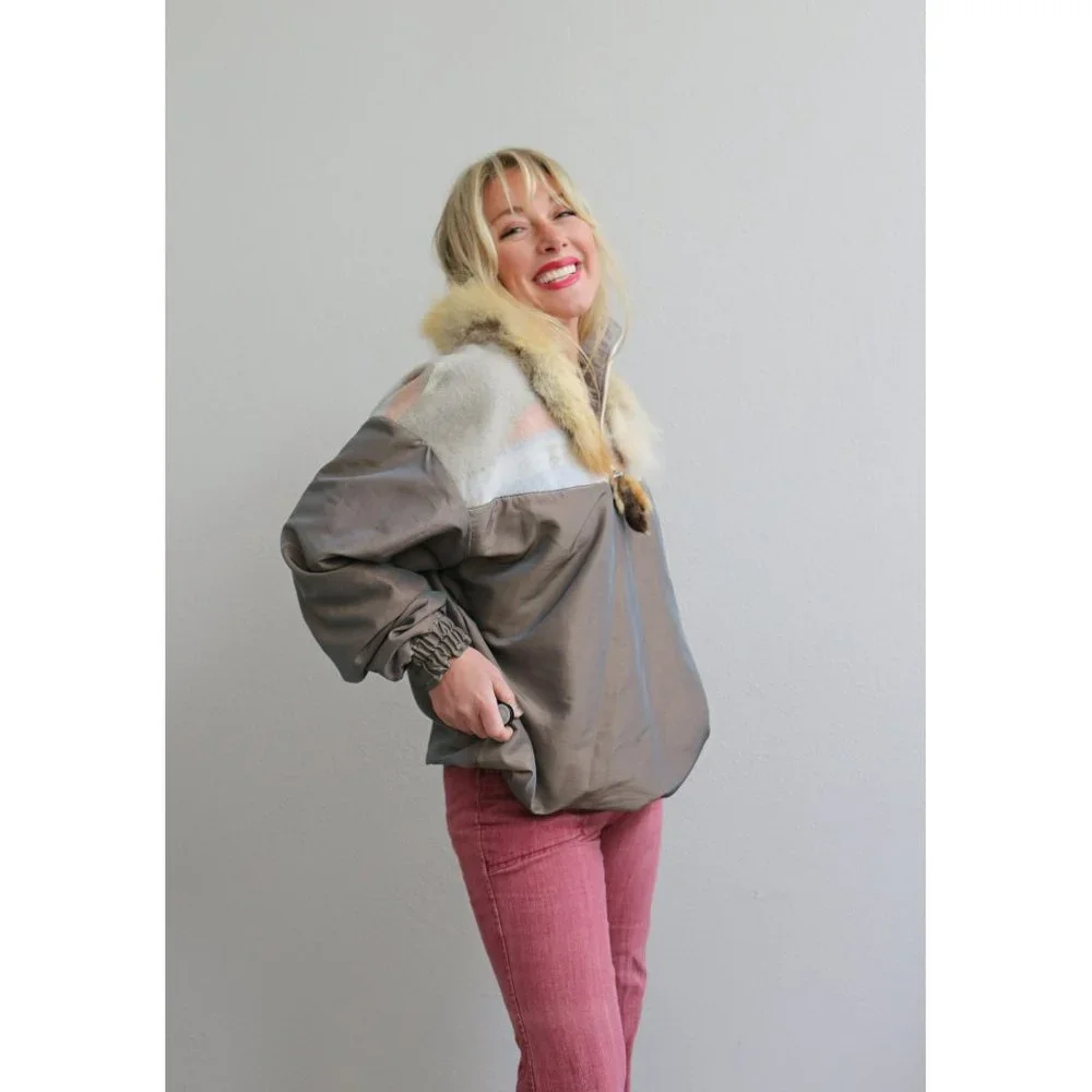 1990's Vintage Wild Child Southwestern Windbreaker Jacket Women's Size LG XL XXL